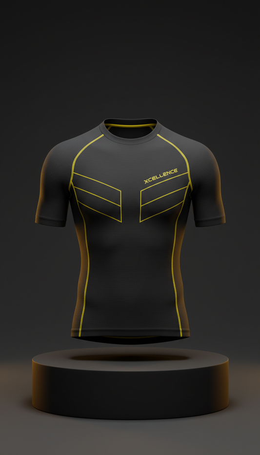 Performance compression top with targeted support